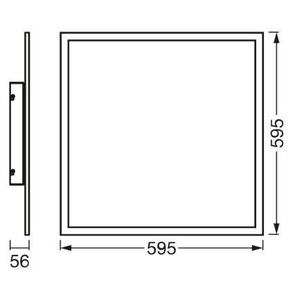 Ledvance - Πάνελ LED PLANON LED/40W/230V