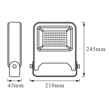 Ledvance - Προβολέας LED ENDURA LED/50W/230V IP65