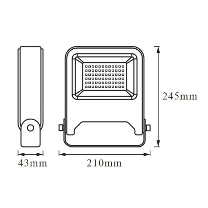 Ledvance - Προβολέας LED ENDURA LED/50W/230V IP65