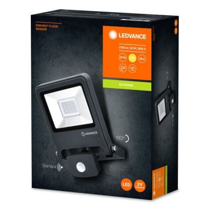 Ledvance - Προβολέας LED με αισθητήρα ENDURA LED/30W/230V IP44