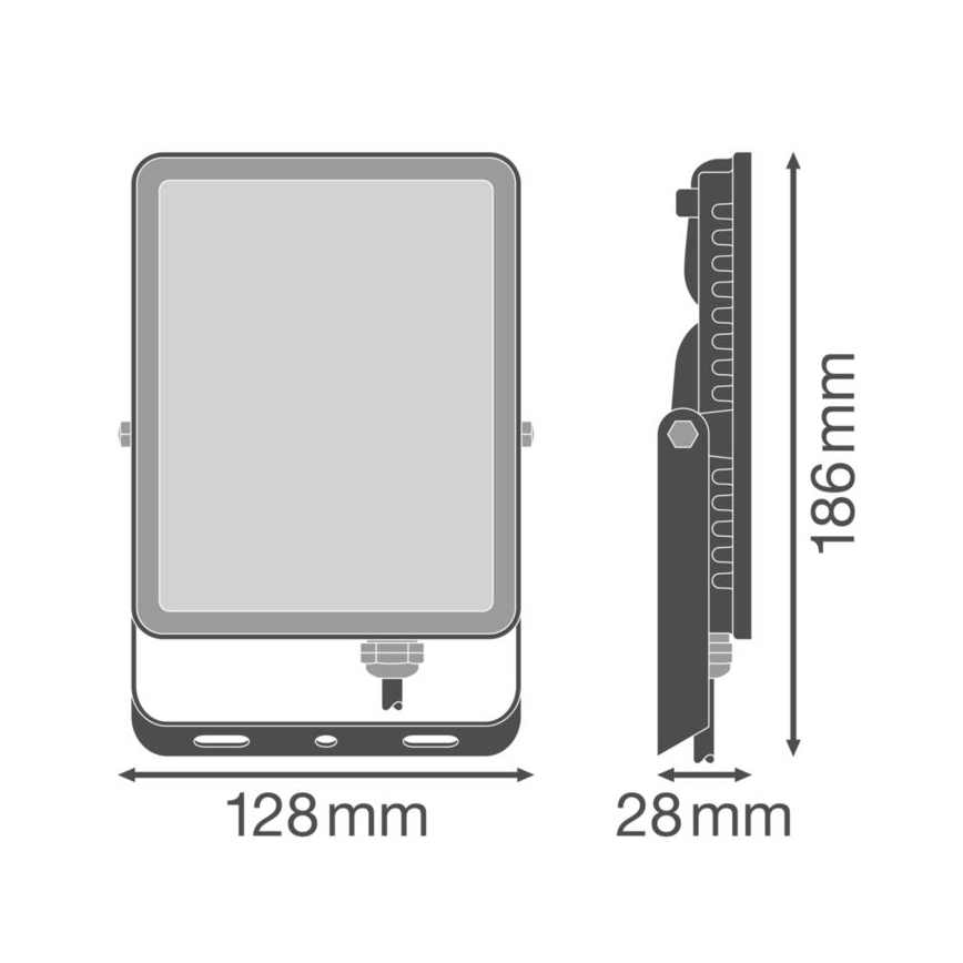 Ledvance - LED Εξωτερικού χώρου wall προβολέας FLOODLIGHT ESSENTIAL LED/30W/230V 4000K IP65