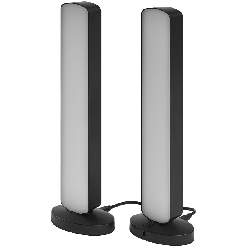 Ledvance - ΣΕΤ 2x LED RGBW Eπιτραπέζια λάμπα dimming MOOD LIGHT LED/4W/230V Wi-Fi + τηλεχειριστήριο