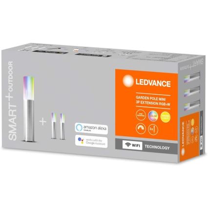 Ledvance - ΣΕΤ 3x LED RGBW Λάμπες εξωτερικού χώρου SMART+ MINI 3xLED/1,9W/230V IP44 Wi-Fi