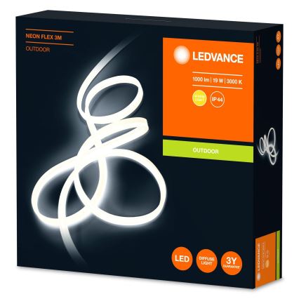 Ledvance - Ταινία LED RGB dimming εξωτερικού χώρου FLEX 3m LED/19W/230V IP44 + τηλεχειριστήριο