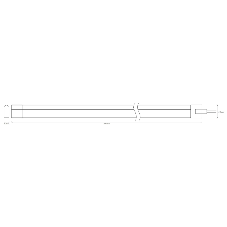 Ledvance - Ταινία εξωτερικού χώρου LED RGB Dimming  FLEX 5m LED/23W/230V IP44 + τηλεχειριστήριο