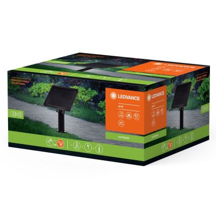 Ledvance - Υβριδικό ηλιακό πάνελ ENDURA 24W/12V 2000 mAh IP67