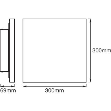 Ledvance - LED Φως dimmer SMART+ FRAMELESS LED/20W/230V 3000K-6500K Wi-Fi