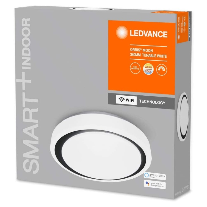 Ledvance - LED Φως dimmer SMART+ MOON LED/24W/230V 3000K-6500K Wi-Fi
