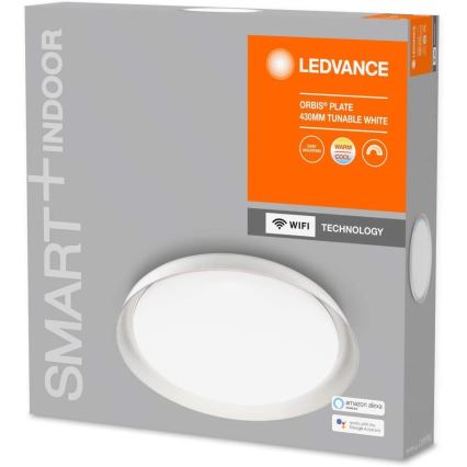 Ledvance - LED Φως dimmer SMART+ PLATE LED/24W/230V 3000K-6500K Wi-Fi