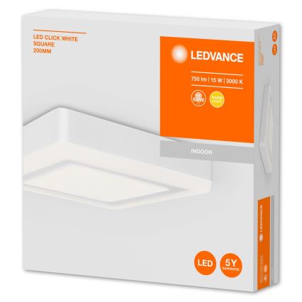 Ledvance - Φως οροφής LED CLICK LED/15W/230V