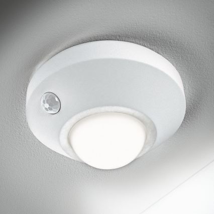 Ledvance - Φωτάκι νυκτός LED με αισθητήρα NIGHTLUX LED/1,7W/3xAA 4000K