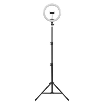 Ledvance - Φωτιστικό LED Dimmable με τρίποδα και βάση στήριξης κινητού για vlogging LED/6W/USB 3000/4000/6500K
