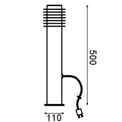 Ledvance - Φωτιστικό LED εξωτερικού χώρου ENDURA HYBRID RONDO LED/4W/12V IP44