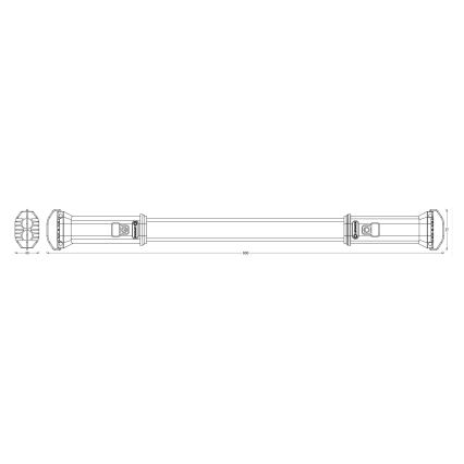 Ledvance - Φωτιστικό LED εργασίας TUBE LED/10W/5V IP54