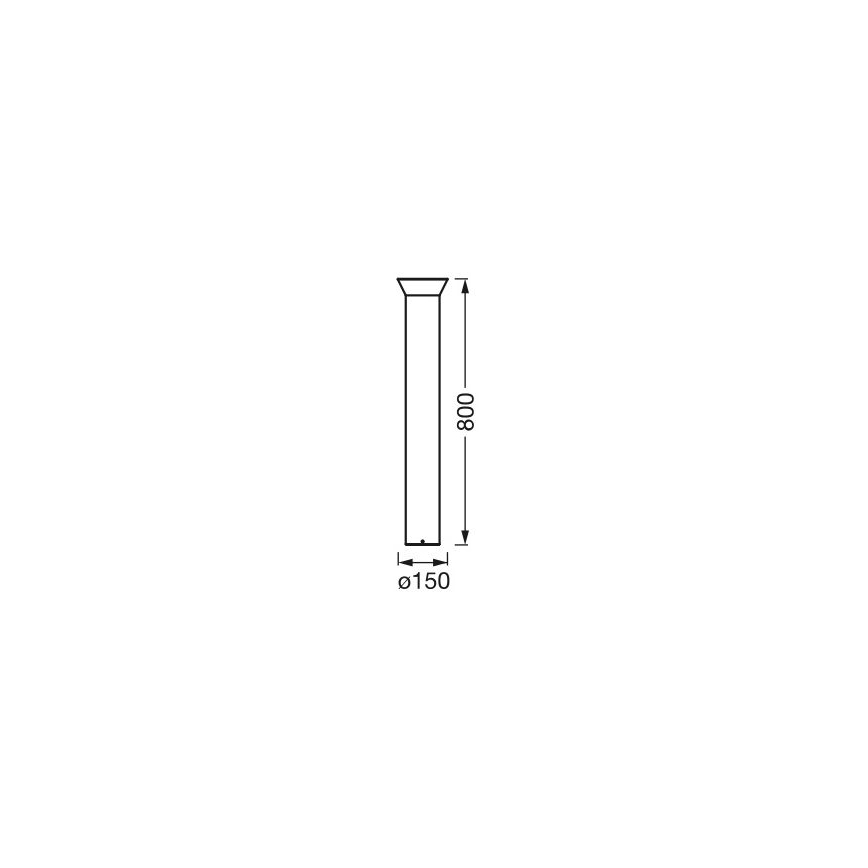 Ledvance - Φωτιστικό εξωτερικού χώρου LED RGBW Dimmable SMART+ ECLIPSE LED/10W/230V IP44 Wi-Fi