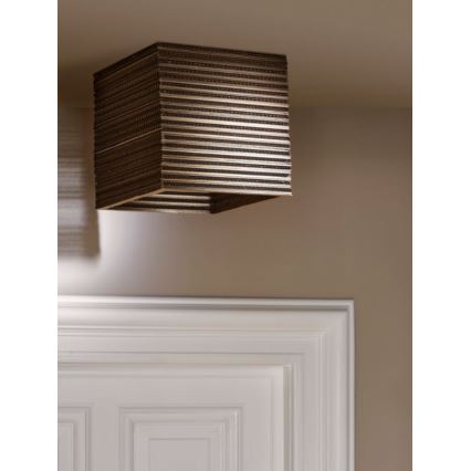 Ledvance - Φωτιστικό οροφής DECOR CARDBOARD 1xE27/15W/230V 25x25 cm