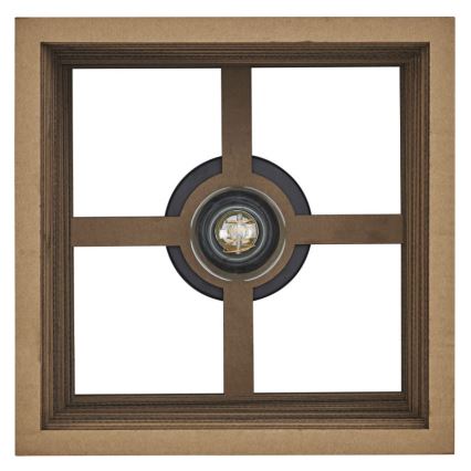 Ledvance - Φωτιστικό οροφής DECOR CARDBOARD 1xE27/15W/230V 25x25 cm