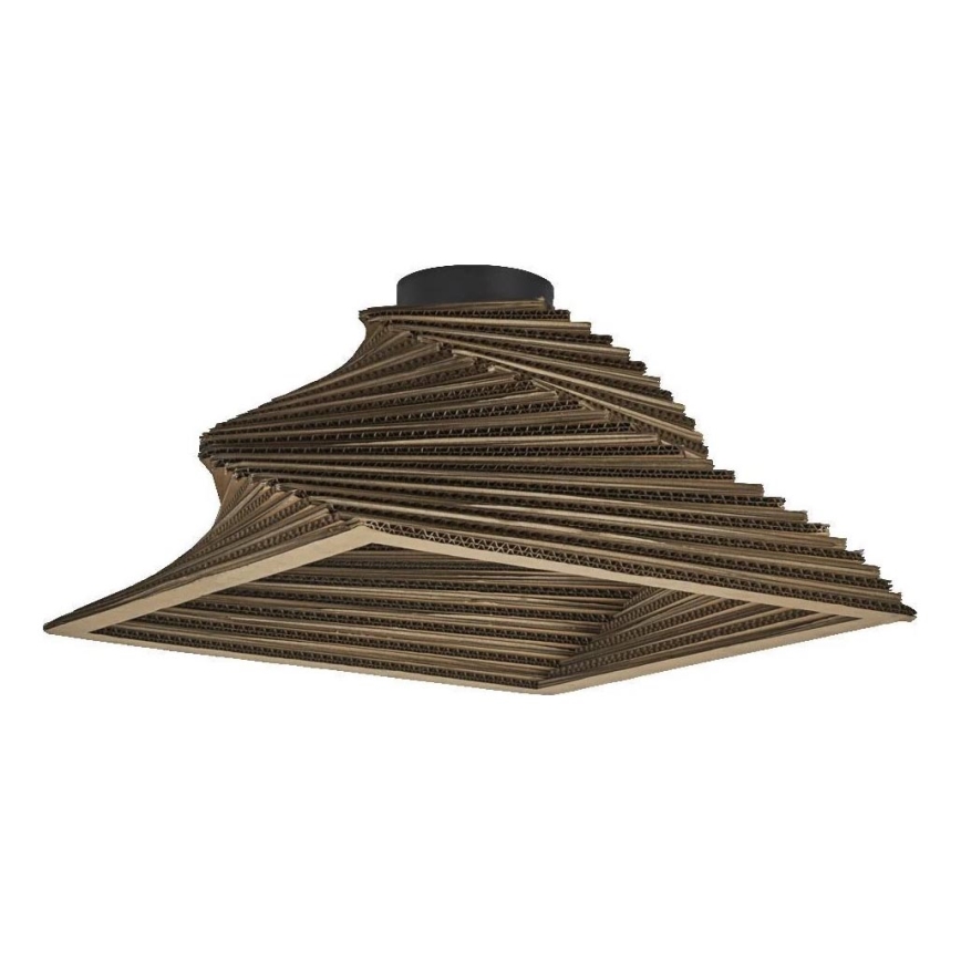 Ledvance - Φωτιστικό οροφής DECOR CARDBOARD 1xE27/15W/230V 40x40 cm