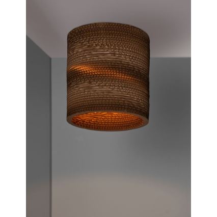 Ledvance - Φωτιστικό οροφής DECOR CARDBOARD 1xE27/15W/230V διάμετρος 25 cm