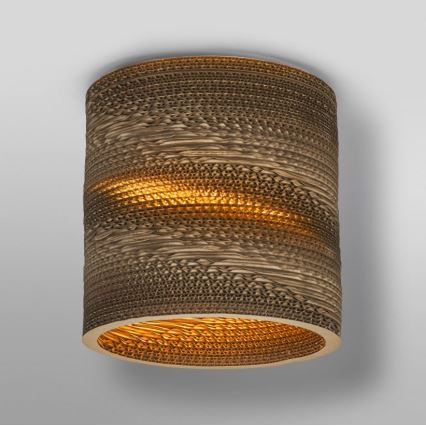 Ledvance - Φωτιστικό οροφής DECOR CARDBOARD 1xE27/15W/230V διάμετρος 25 cm