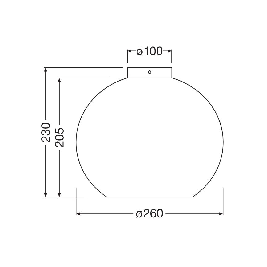 Ledvance - Φωτιστικό οροφής DECOR CARDBOARD 1xE27/15W/230V διάμετρος 26 cm