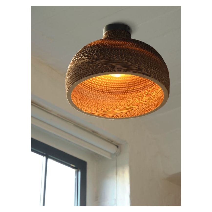 Ledvance - Φωτιστικό οροφής DECOR CARDBOARD 1xE27/15W/230V διάμετρος 36 cm