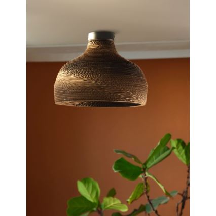Ledvance - Φωτιστικό οροφής DECOR CARDBOARD 1xE27/15W/230V διάμετρος 36 cm