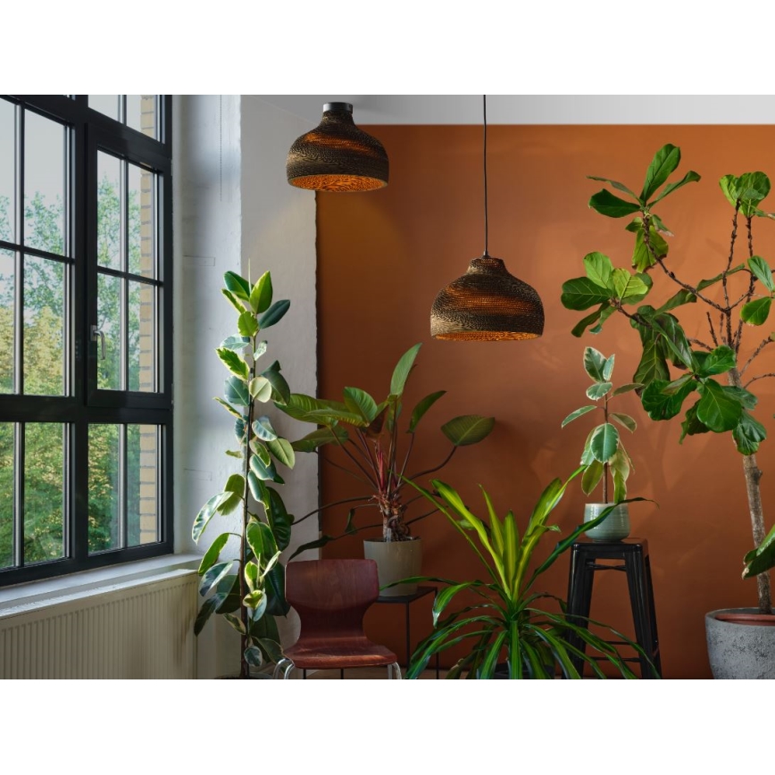 Ledvance - Φωτιστικό οροφής DECOR CARDBOARD 1xE27/15W/230V διάμετρος 36 cm