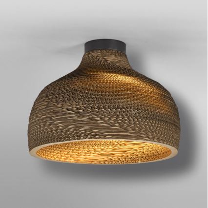 Ledvance - Φωτιστικό οροφής DECOR CARDBOARD 1xE27/15W/230V διάμετρος 36 cm