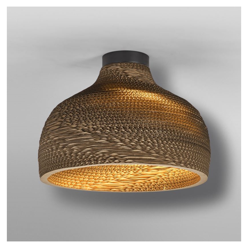 Ledvance - Φωτιστικό οροφής DECOR CARDBOARD 1xE27/15W/230V διάμετρος 36 cm