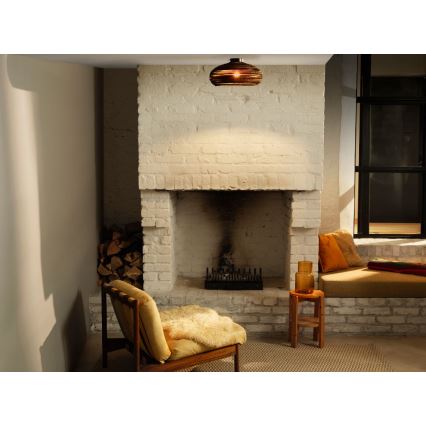 Ledvance - Φωτιστικό οροφής DECOR CARDBOARD 1xE27/15W/230V διάμετρος 40 cm