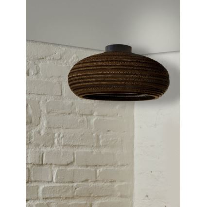Ledvance - Φωτιστικό οροφής DECOR CARDBOARD 1xE27/15W/230V διάμετρος 40 cm