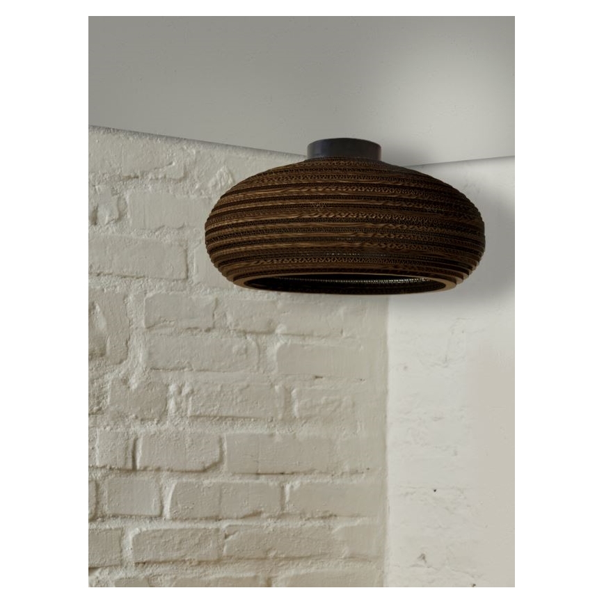 Ledvance - Φωτιστικό οροφής DECOR CARDBOARD 1xE27/15W/230V διάμετρος 40 cm
