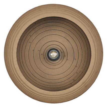 Ledvance - Φωτιστικό οροφής DECOR CARDBOARD 1xE27/15W/230V διάμετρος 40 cm