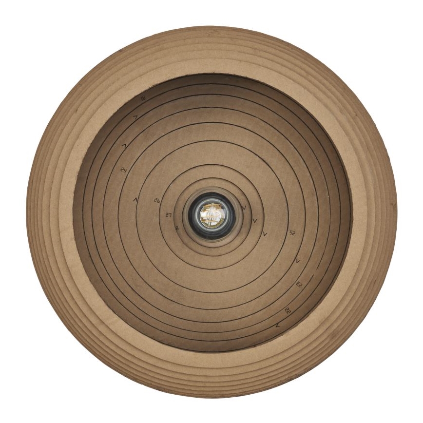 Ledvance - Φωτιστικό οροφής DECOR CARDBOARD 1xE27/15W/230V διάμετρος 40 cm
