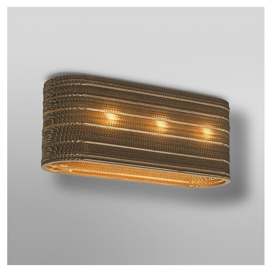 Ledvance - Φωτιστικό οροφής DECOR CARDBOARD 3xE27/15W/230V