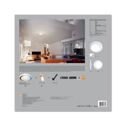 Ledvance - LED RGBW  Φωτιστικό dimmer SMART+ KITE LED/18W/230V 3000K-6500K Wi-Fi