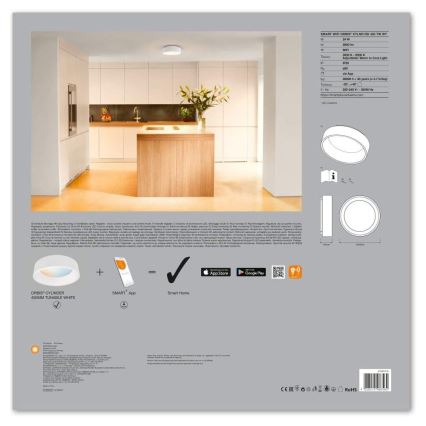 Ledvance - LED Φωτιστικό dimmer SMART+ CYLINDER LED/24W/230V 3000K-6500K Wi-Fi