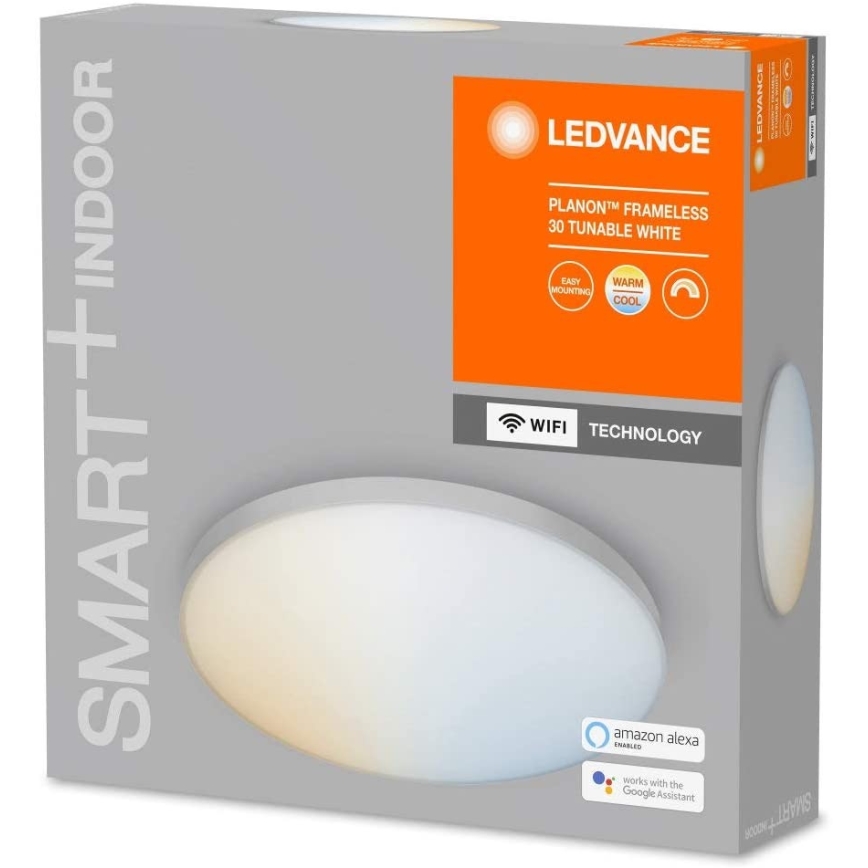 Ledvance - LED Dimming φωτιστικό οροφής  SMART+ FRAMELESS LED/20W/230V  3,000K-6,500 K Wi-Fi