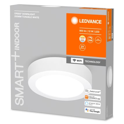 Ledvance - Φωτιστικό οροφής LED Dimmable SMART+ ORBIS LED/12W/230V 3000-6500K Wi-Fi