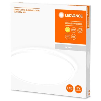 Ledvance - Φωτιστικό οροφής LED Dimmable ORBIS LED/22W/230V λευκό