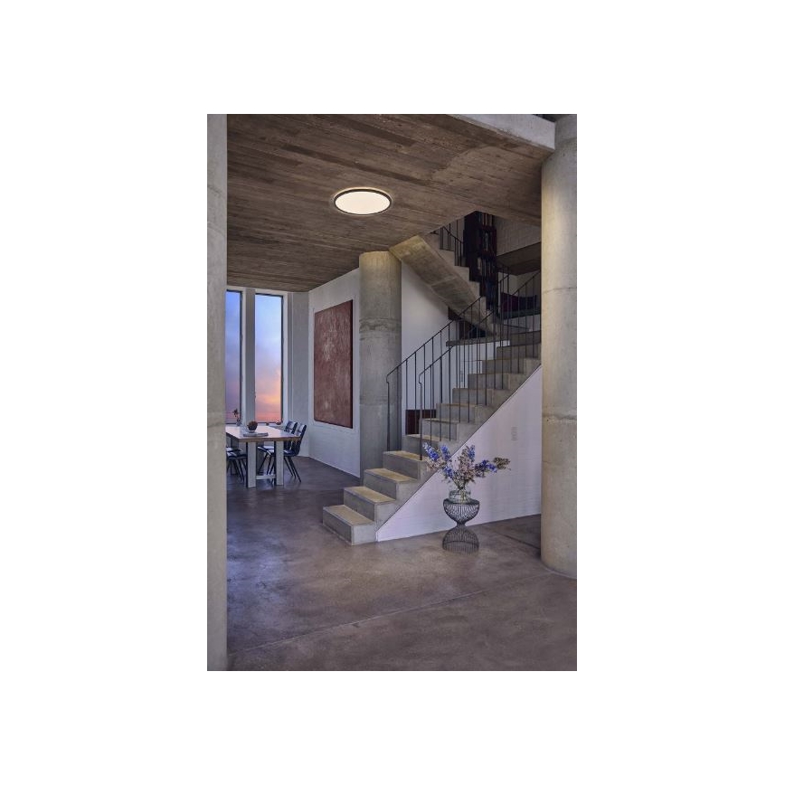 Ledvance - Φωτιστικό οροφής LED Dimmable ORBIS LED/22W/230V μαύρο