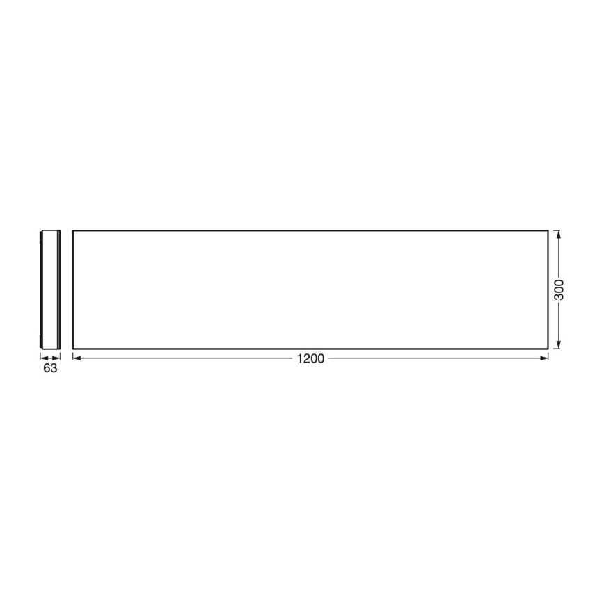 Ledvance - Φωτιστικό οροφής LED Dimmable SMART+ FRAMELESS LED/38W/230V 3000-6500K Wi-Fi