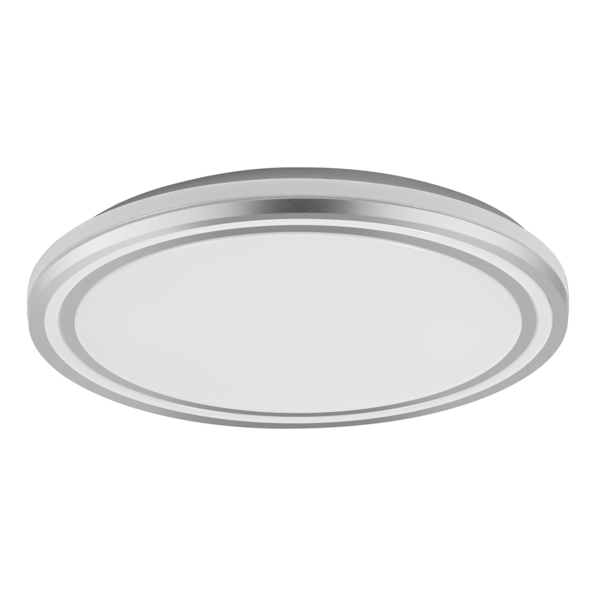 Ledvance - Φωτιστικό οροφής LED ORBIS HELMAN LED/24W/230V διάμετρος 39 cm ασημί