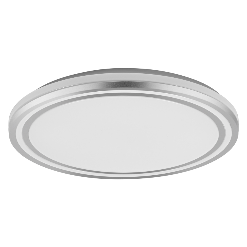Ledvance - Φωτιστικό οροφής LED ORBIS HELMAN LED/24W/230V διάμετρος 39 cm ασημί
