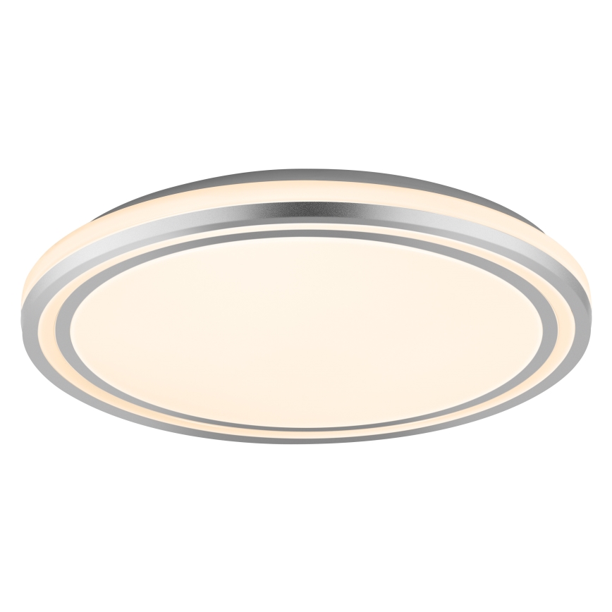 Ledvance - Φωτιστικό οροφής LED ORBIS HELMAN LED/24W/230V διάμετρος 39 cm ασημί