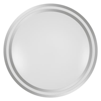 Ledvance - Φωτιστικό οροφής LED ORBIS HELMAN LED/24W/230V διάμετρος 39 cm ασημί