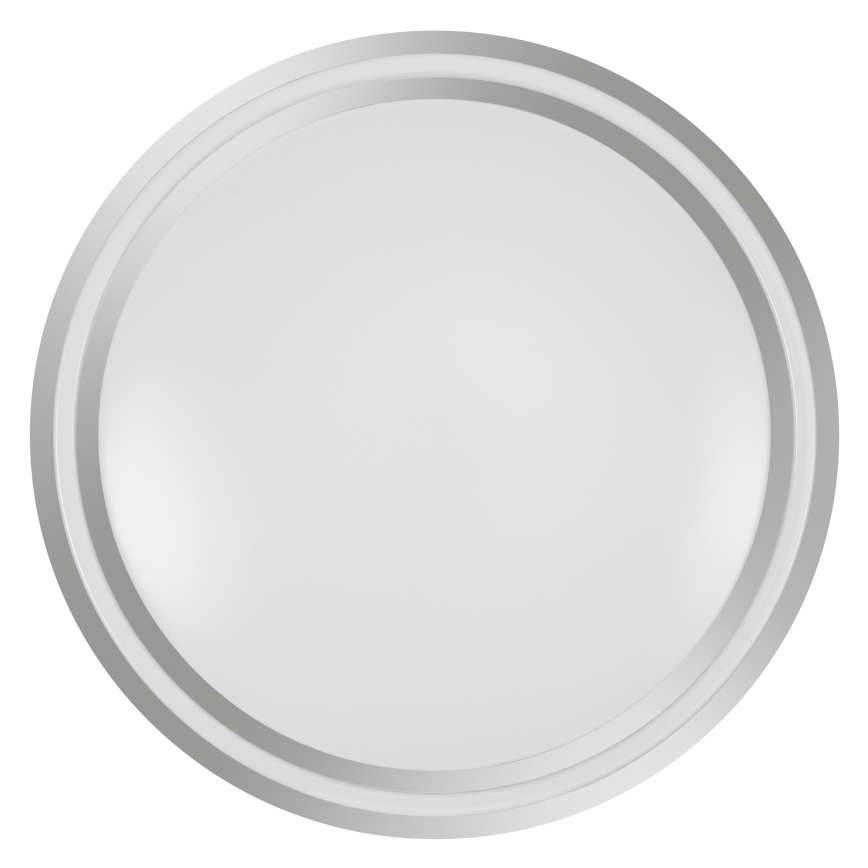 Ledvance - Φωτιστικό οροφής LED ORBIS HELMAN LED/24W/230V διάμετρος 39 cm ασημί