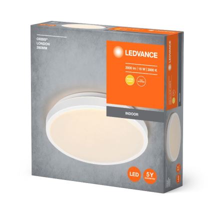 Ledvance - Φωτιστικό οροφής LED ORBIS LONDON LED/16W/230V λευκό