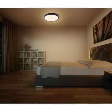 Ledvance - Φωτιστικό οροφής LED ORBIS SLIM LED/36W/230V μαύρο